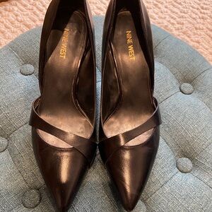 Nine West black heels